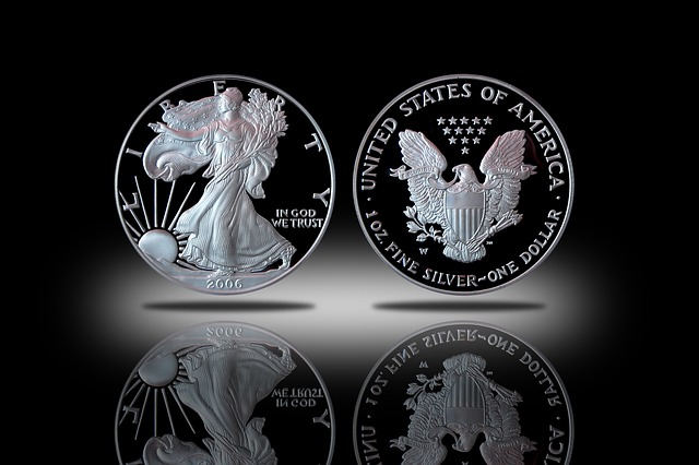 Silver, coin, proof silver eagle